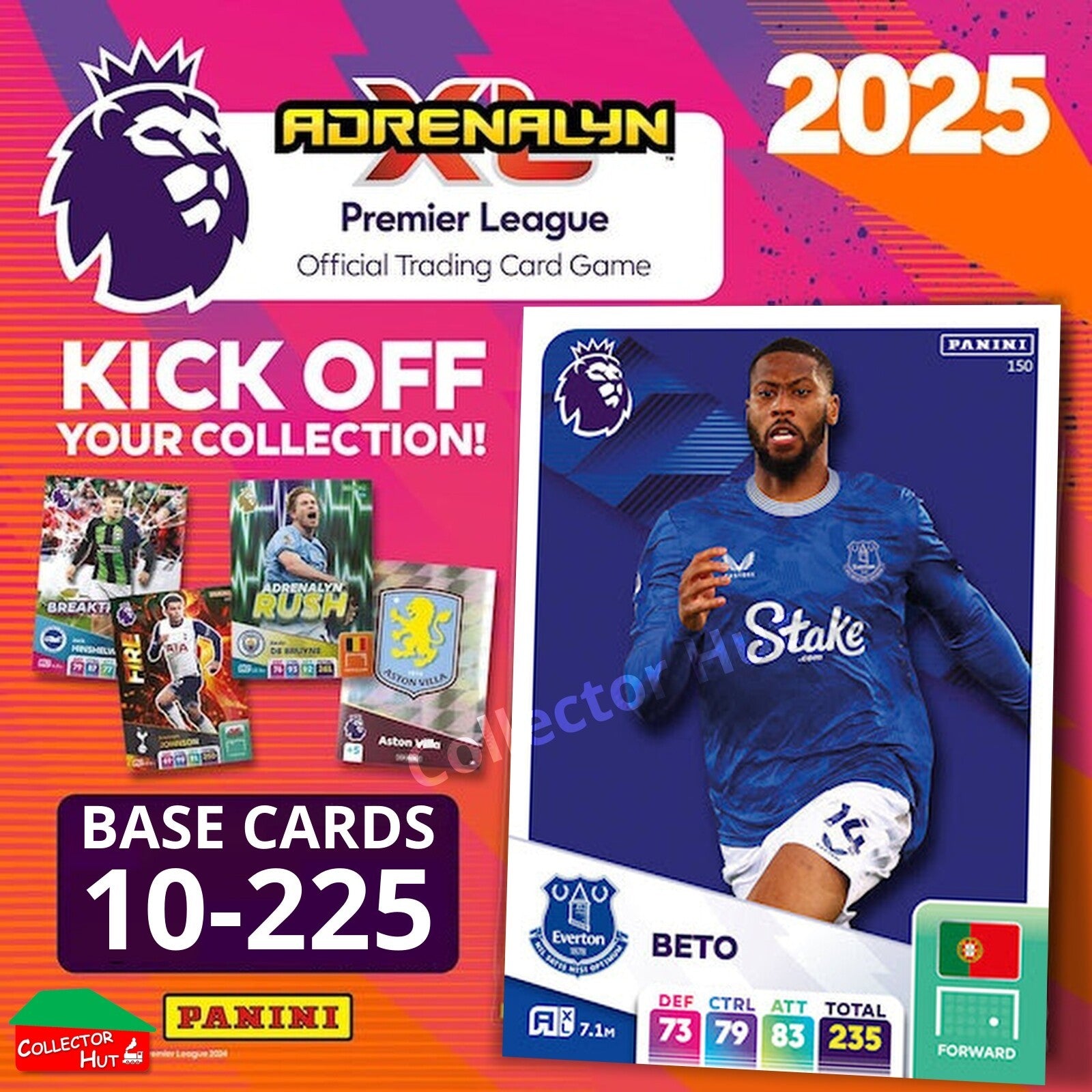 Panini Adrenalyn XL Premier League 2025 2024/25 Base & Foils #10-225
