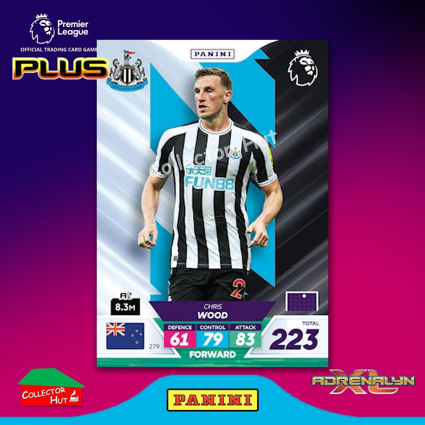 Panini Premier League Adrenalyn XL PLUS 2023 2022/23 Base Cards #190 - #369