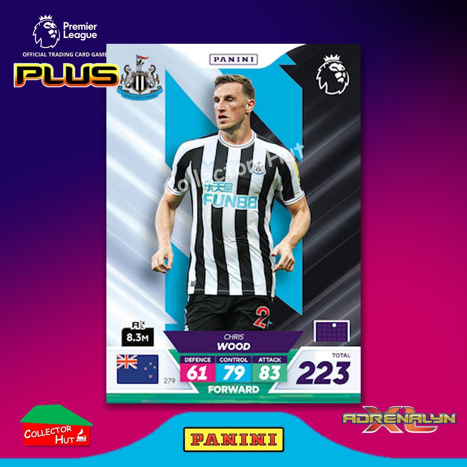 Panini Premier League Adrenalyn XL PLUS 2023 2022/23 Base Cards #190 - #369