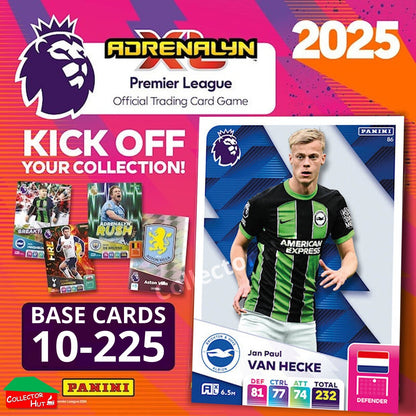 Panini Adrenalyn XL Premier League 2025 2024/25 Base & Foils #10-225