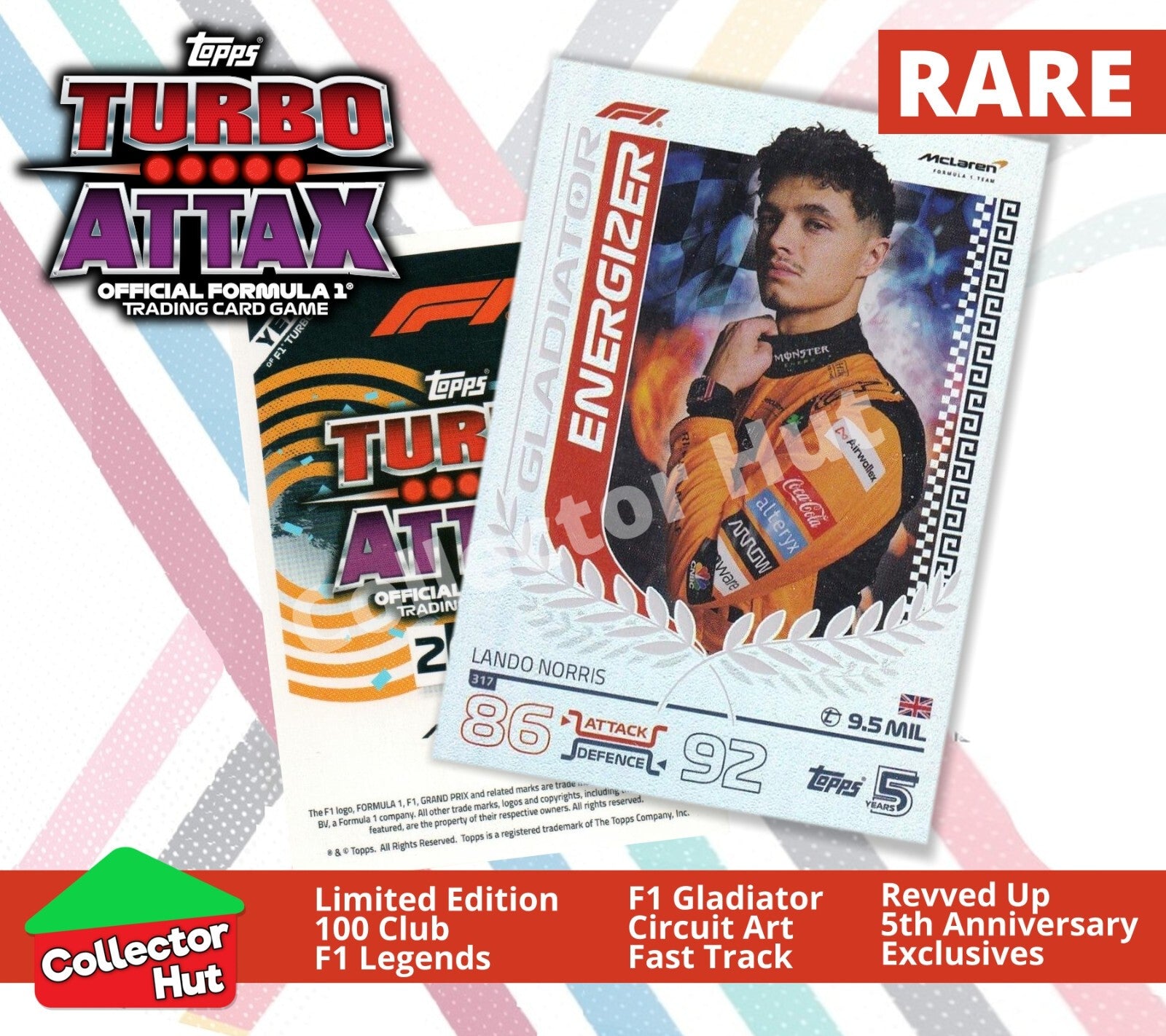 Topps Turbo Attax Formula 1 F1 2024 #313-344 RARE Limited Cards YOU CHOOSE