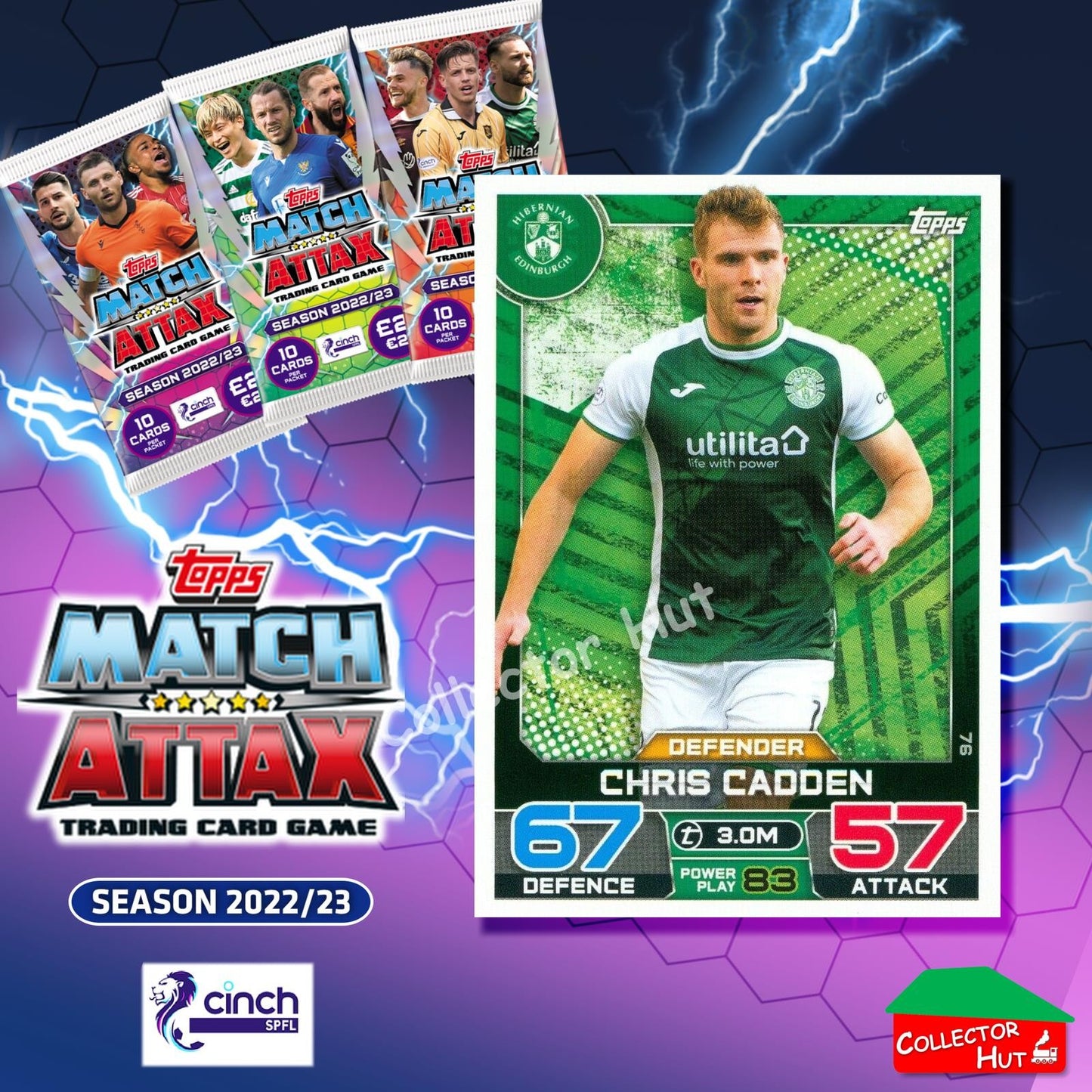 TOPPS MATCH ATTAX SPFL 2022/23 #1-162 Choose Your Card