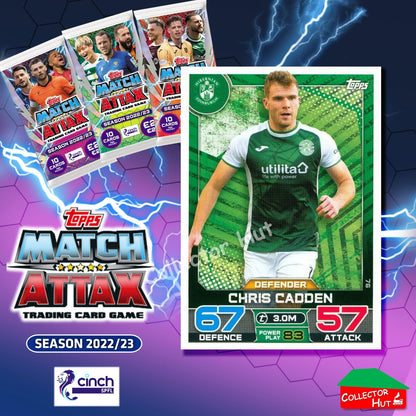 TOPPS MATCH ATTAX SPFL 2022/23 #1-162 Choose Your Card