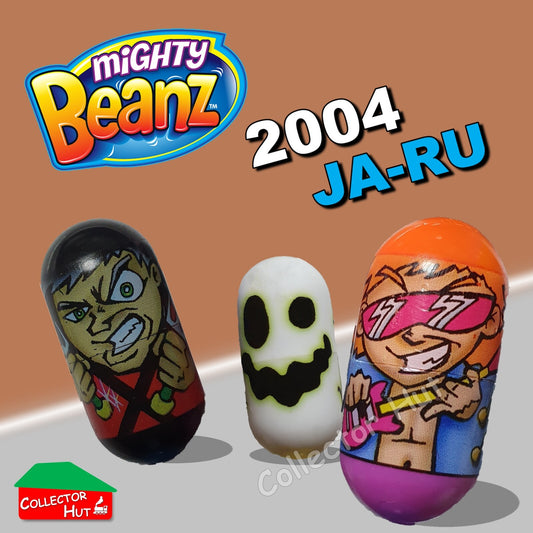 Mighty Beanz (2004) JA-RU Beans 1-36 & Rare