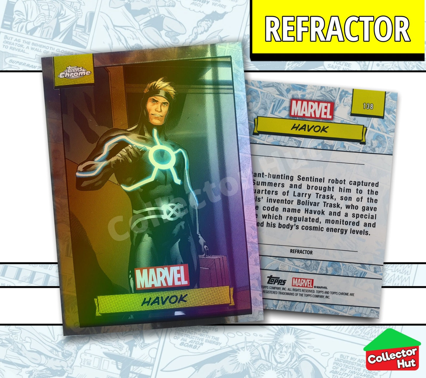 Marvel Topps Chrome 2024 REFRACTOR Card Collection YOU CHOOSE