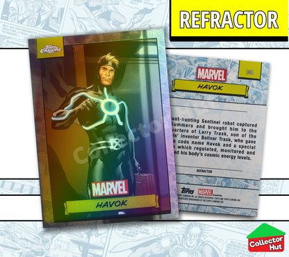 Marvel Topps Chrome 2024 REFRACTOR Card Collection YOU CHOOSE