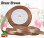 Satin Ribbon Roll Double Sided 23m Various Colours Sizes 10mm 15mm Widths