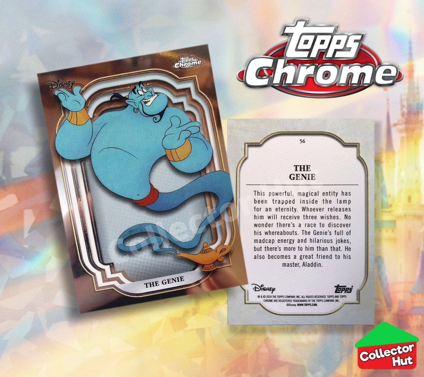 Disney Topps Chrome 2024 Base Cards 1-200 Pick Singles to Complete Your Set
