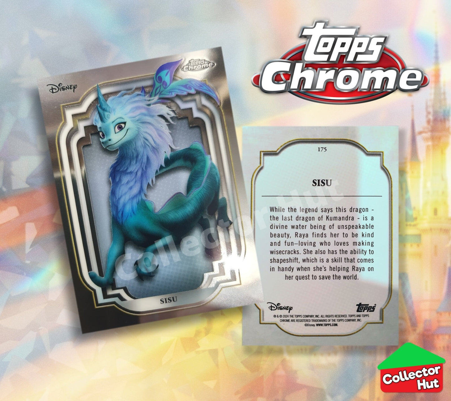 Disney Topps Chrome 2024 Base Cards 1-200 Pick Singles to Complete Your Set