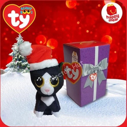 McDonald's Happy Meal Christmas Beanie Boo Plush Toys X10 COMPLETE TY