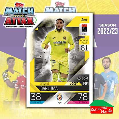 Topps Match Attax Europa Champions League 2022/23 TCG Trading Cards Base 190-387