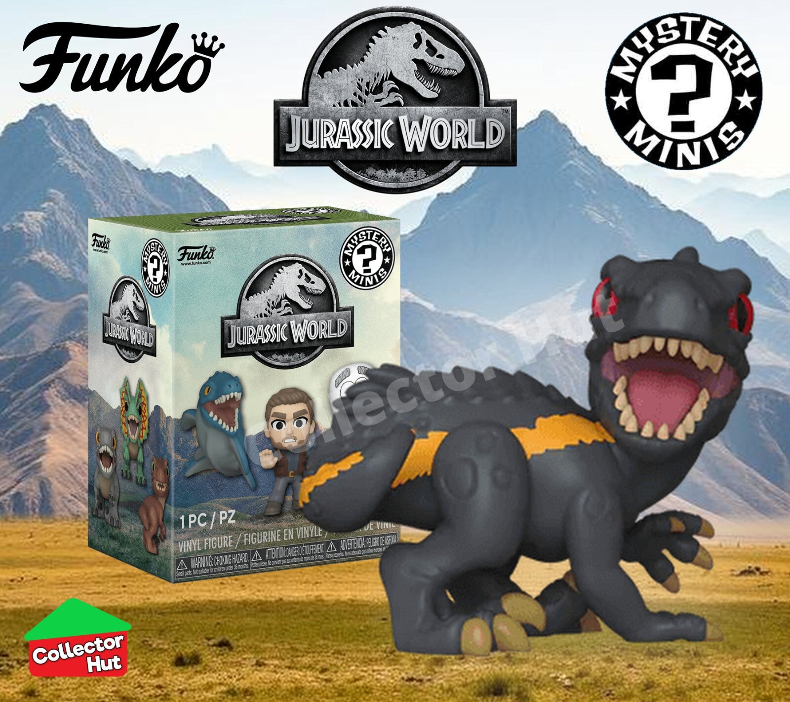 Jurassic World Funko Mini Mystery Figures IDENTIFIED