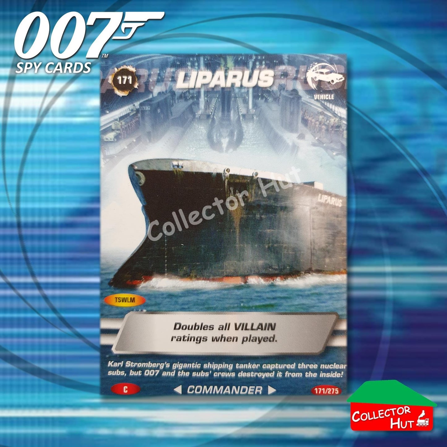 James Bond 007 Commander Spy Cards BASE COMMON YOU CHOOSE