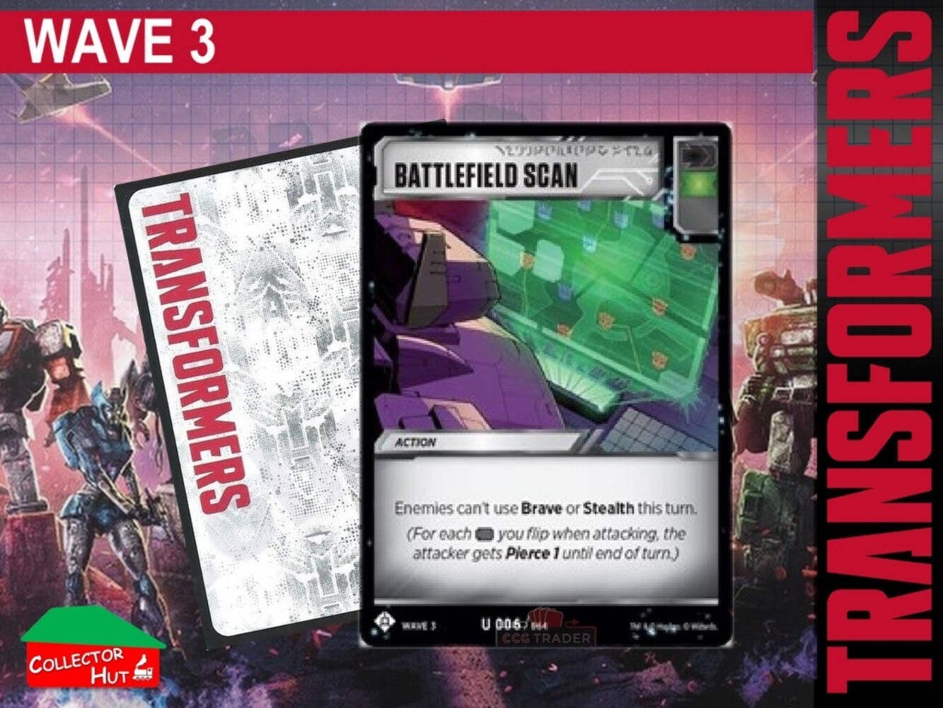 Transformers TCG Wave 3 War for Cybertron Siege I BATTLE Cards Common/Uncommon