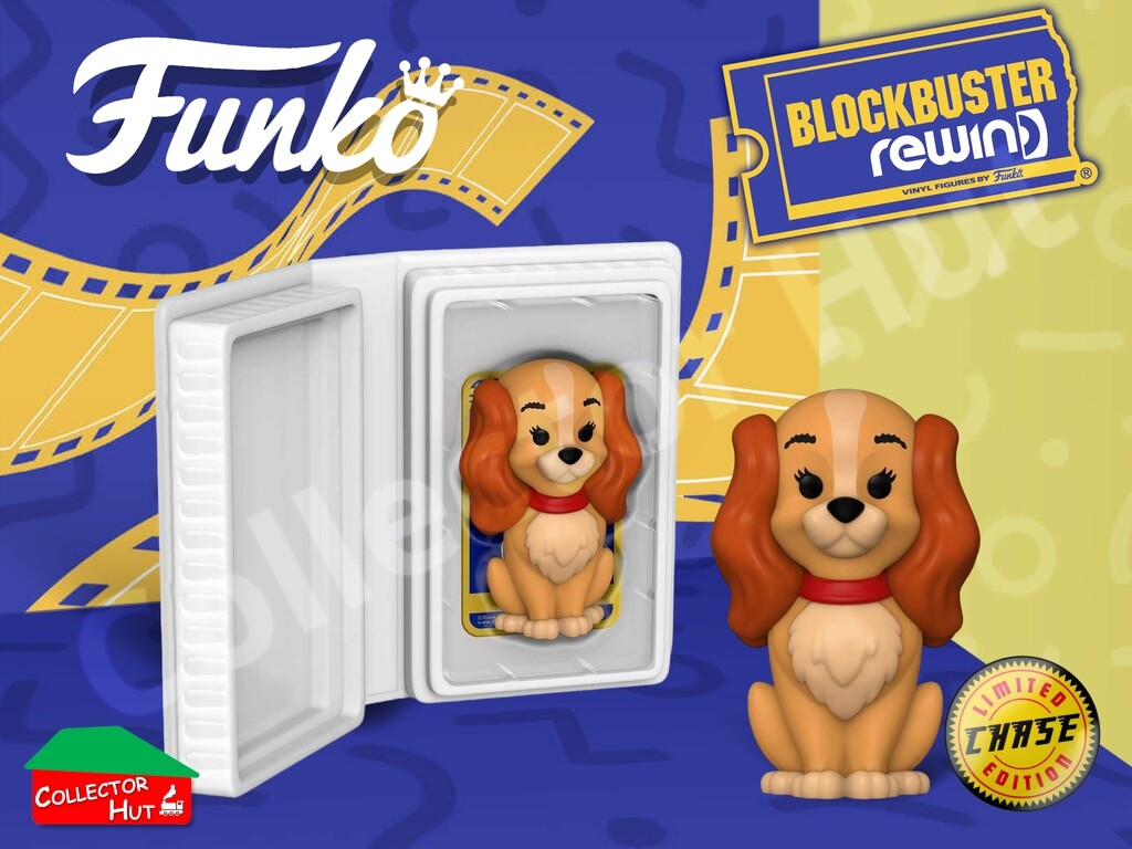 Funko Blockbuster Rewind Lady & the Tramp Collectible Figurines Inc. Chase