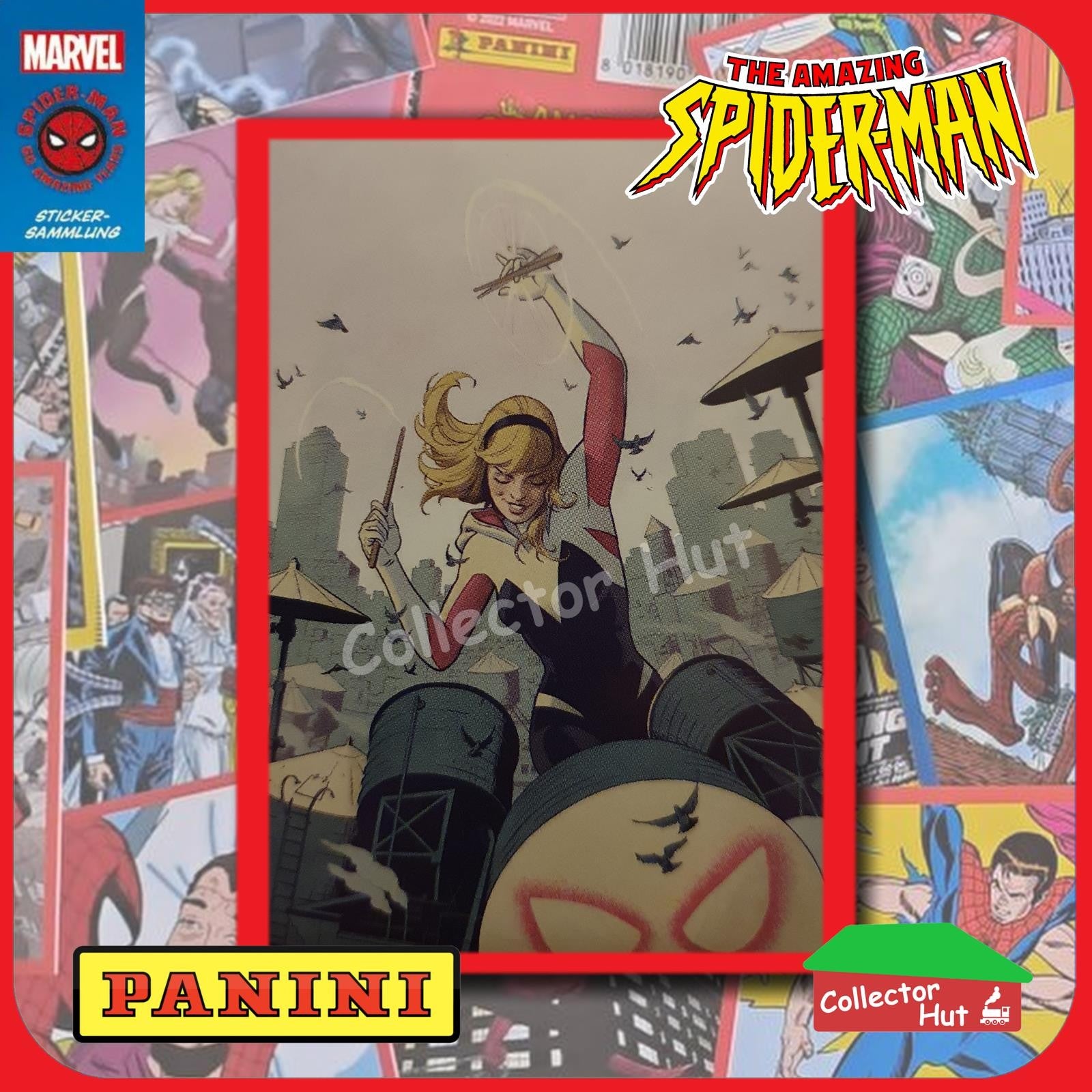Panini The Amazing Spider-Man 60th Anniversary Sticker Collection Singles