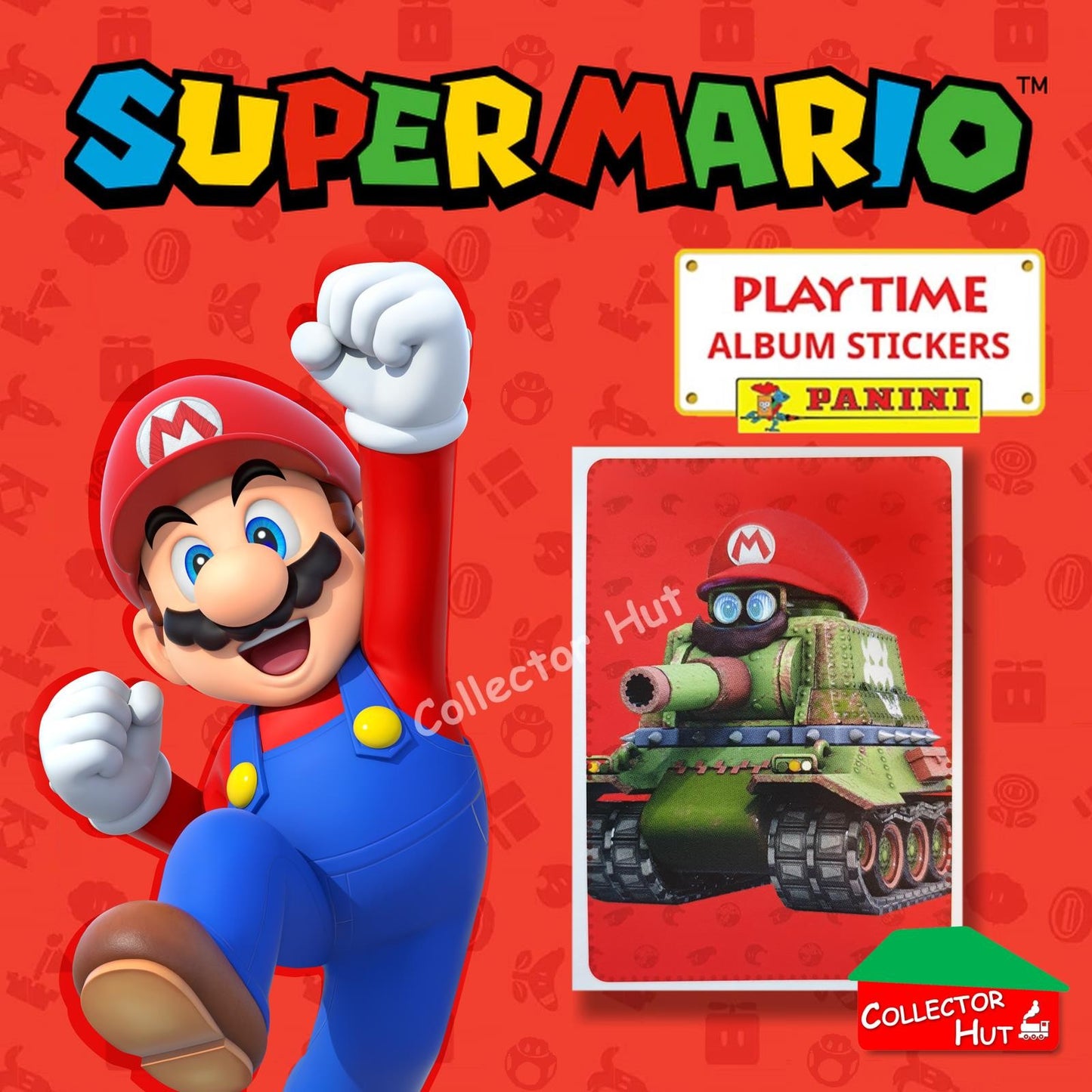 Panini Super Mario Playtime Sticker Collection Singles