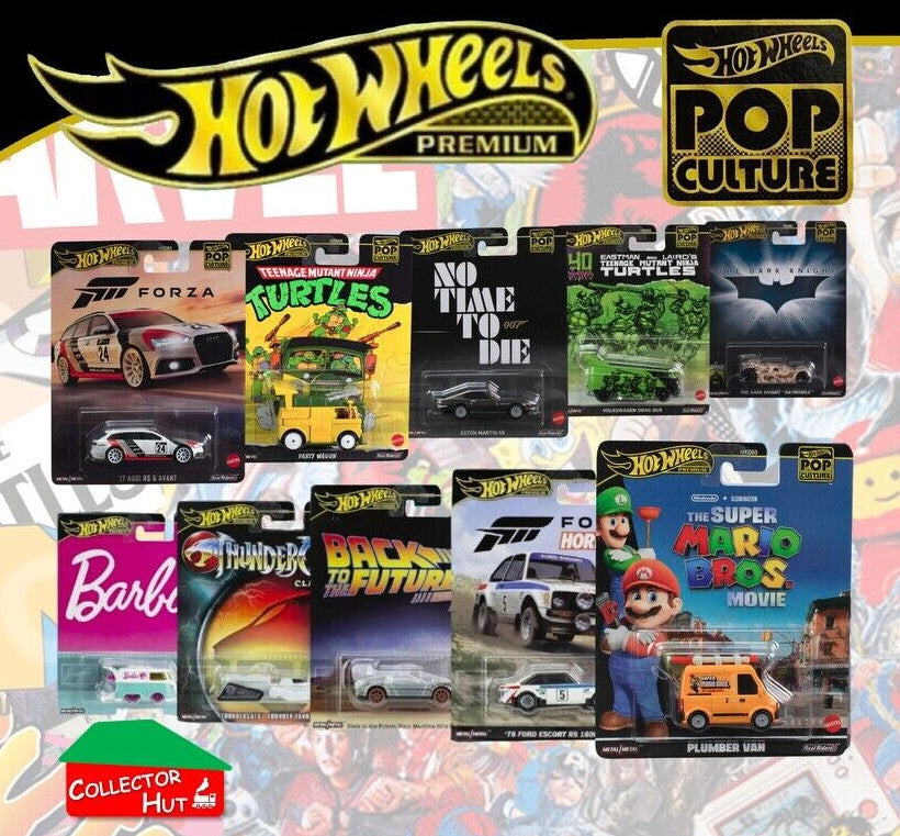 Hot Wheels Premium Pop Culture Themed Vehicles HXD63 Real Riders