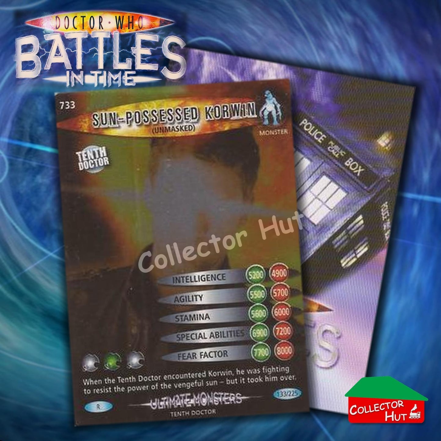 DOCTOR WHO Battles in Time #601-825 ULTIMATE MONSTERS RARE & COMMON Cards