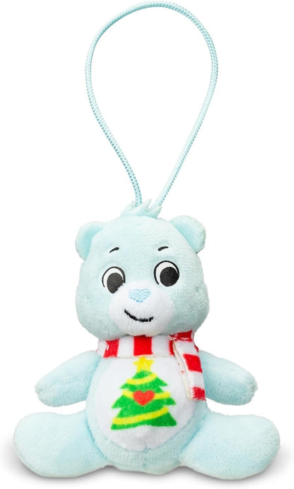 Micro Teenies Care Bears Holiday 5 Pack Treasure Box Miniature Plush Toys