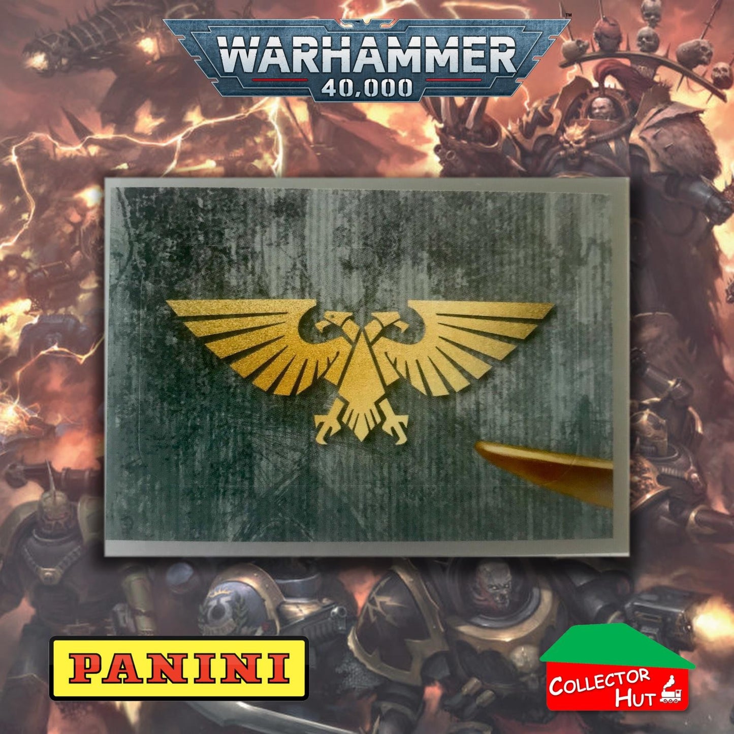 PANINI Warhammer 40,000 Warriors of the Emperor Stickers You Choose