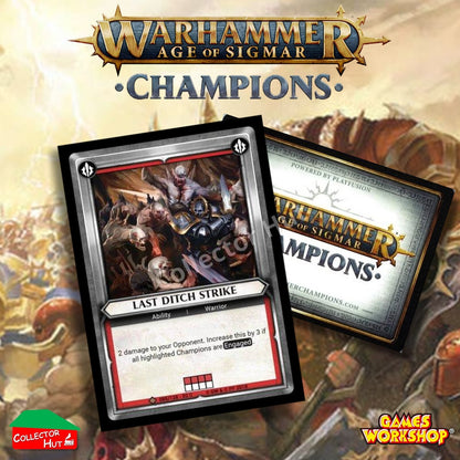 Warhammer Age of Sigmar: Champions Wave 2 ONSLAUGHT Trading Cards CHOOSE SINGLES