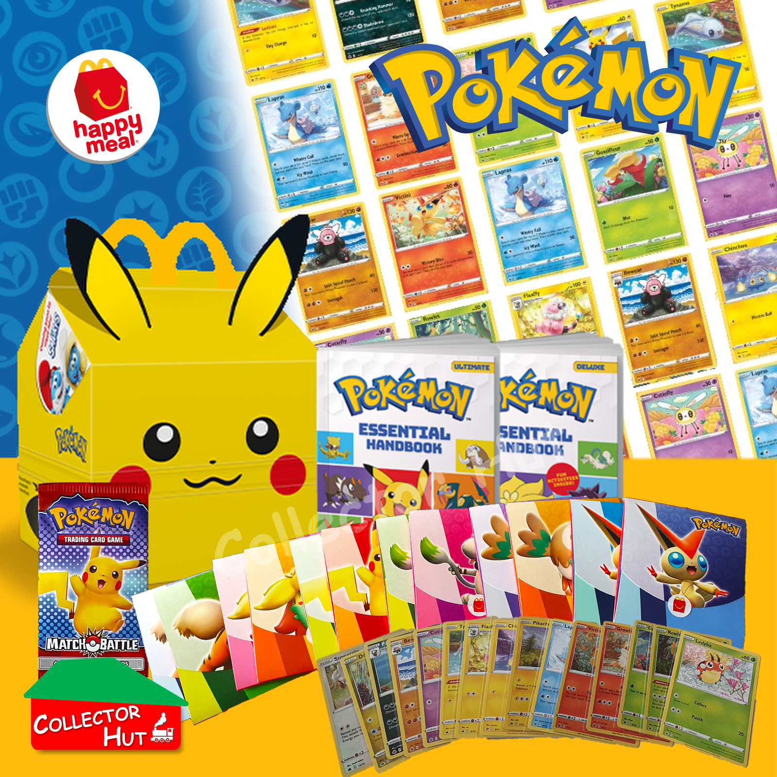 McDonald's Happy Meal 2022 Pokémon Match Battle Trading Cards Boosters & Sets