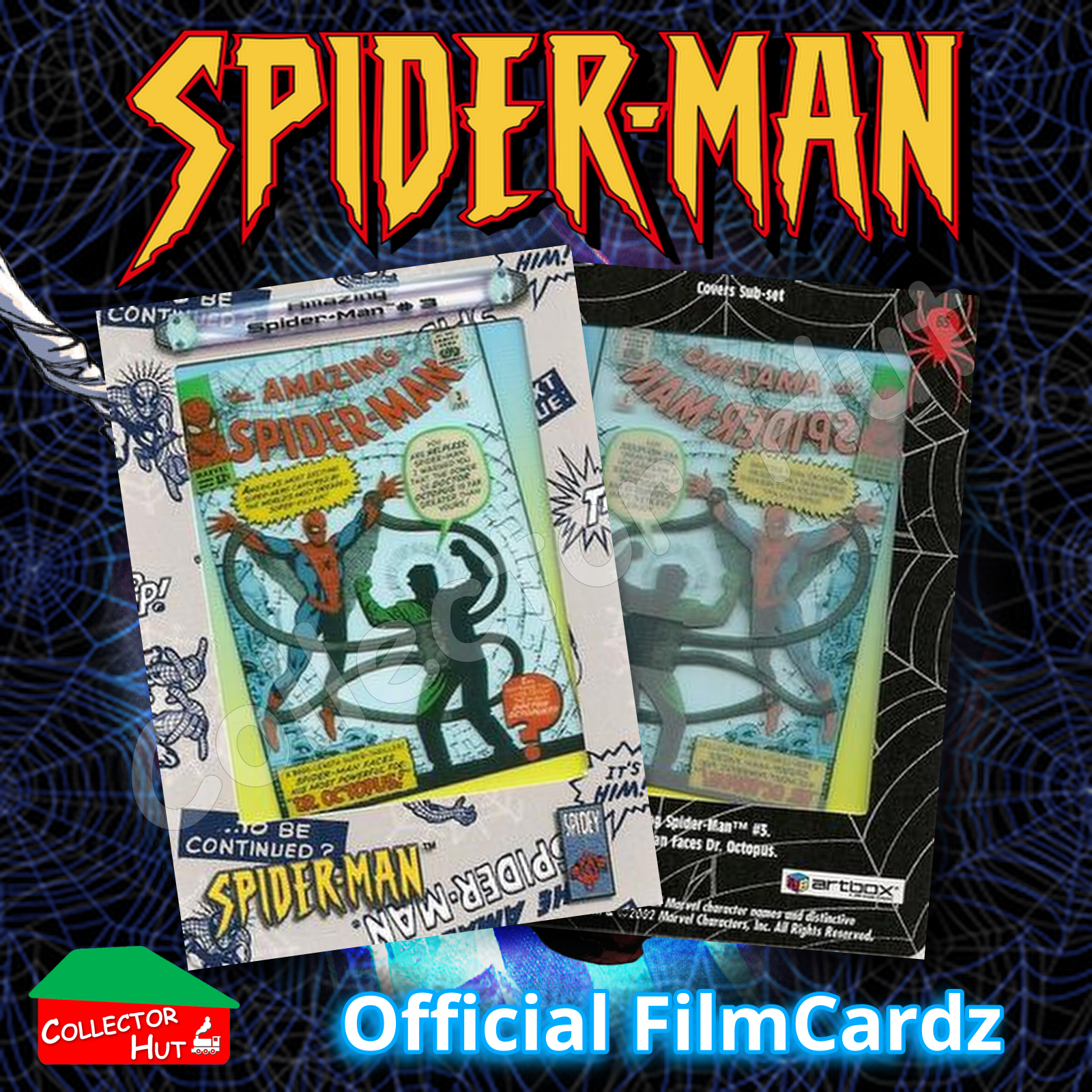 Marvel Spider-Man 2002 Artbox FilmCardz Choose Your Card!