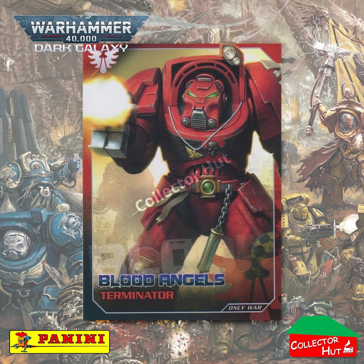 PANINI Warhammer 40,000 Dark Galaxy Only War Base Trading Cards #1-225