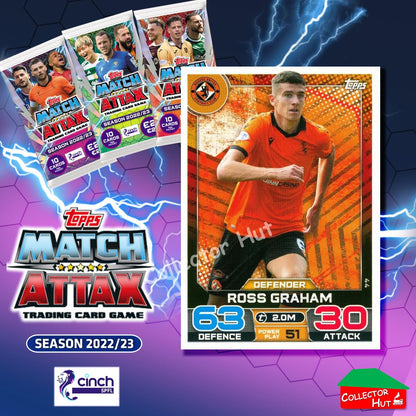 TOPPS MATCH ATTAX SPFL 2022/23 #1-162 Choose Your Card