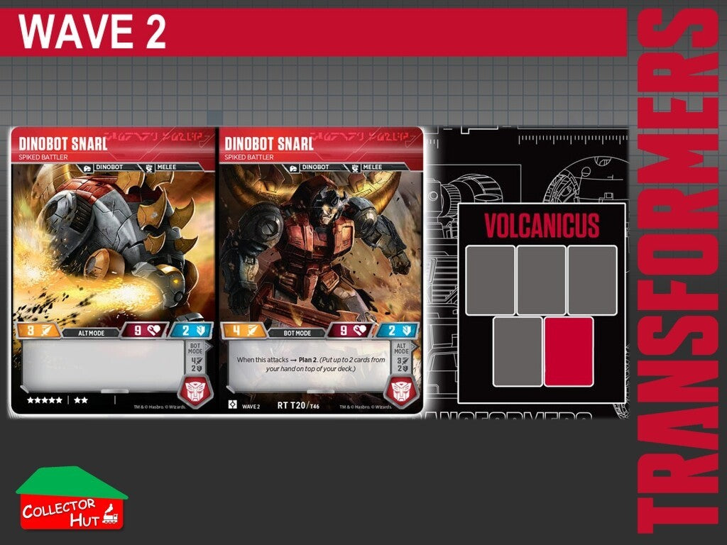 Transformers TCG CHARACTER Trading Cards All Waves
