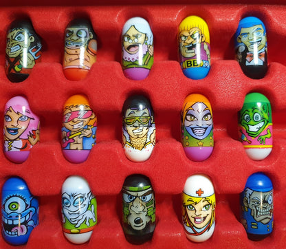 Mighty Beanz (2004) JA-RU Beans 1-36 & Rare COMPLETE BASE SET