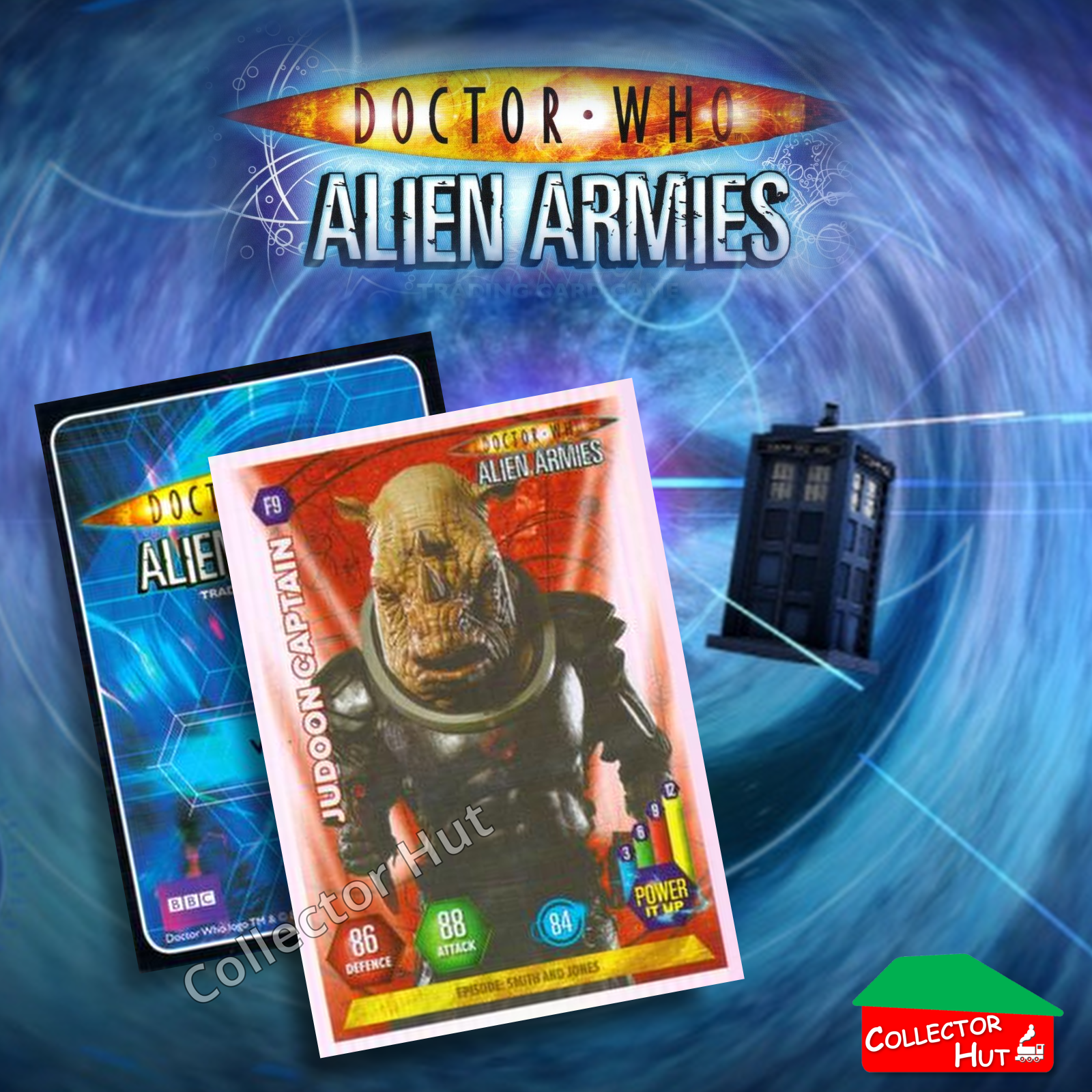 DOCTOR WHO Alien Armies Trading Cards Glitter Super Emboss Foil Cards