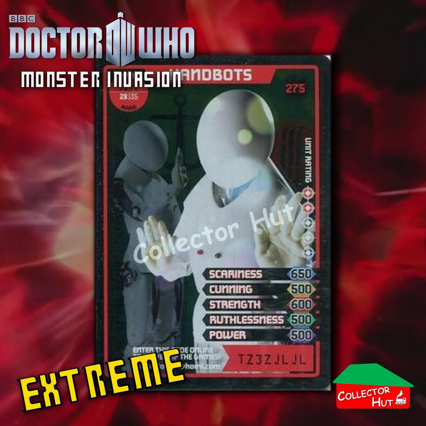 DOCTOR WHO Monster Invasion EXTREME Cards 166-344 New Fresh & Sleeved YOU CHOOSE