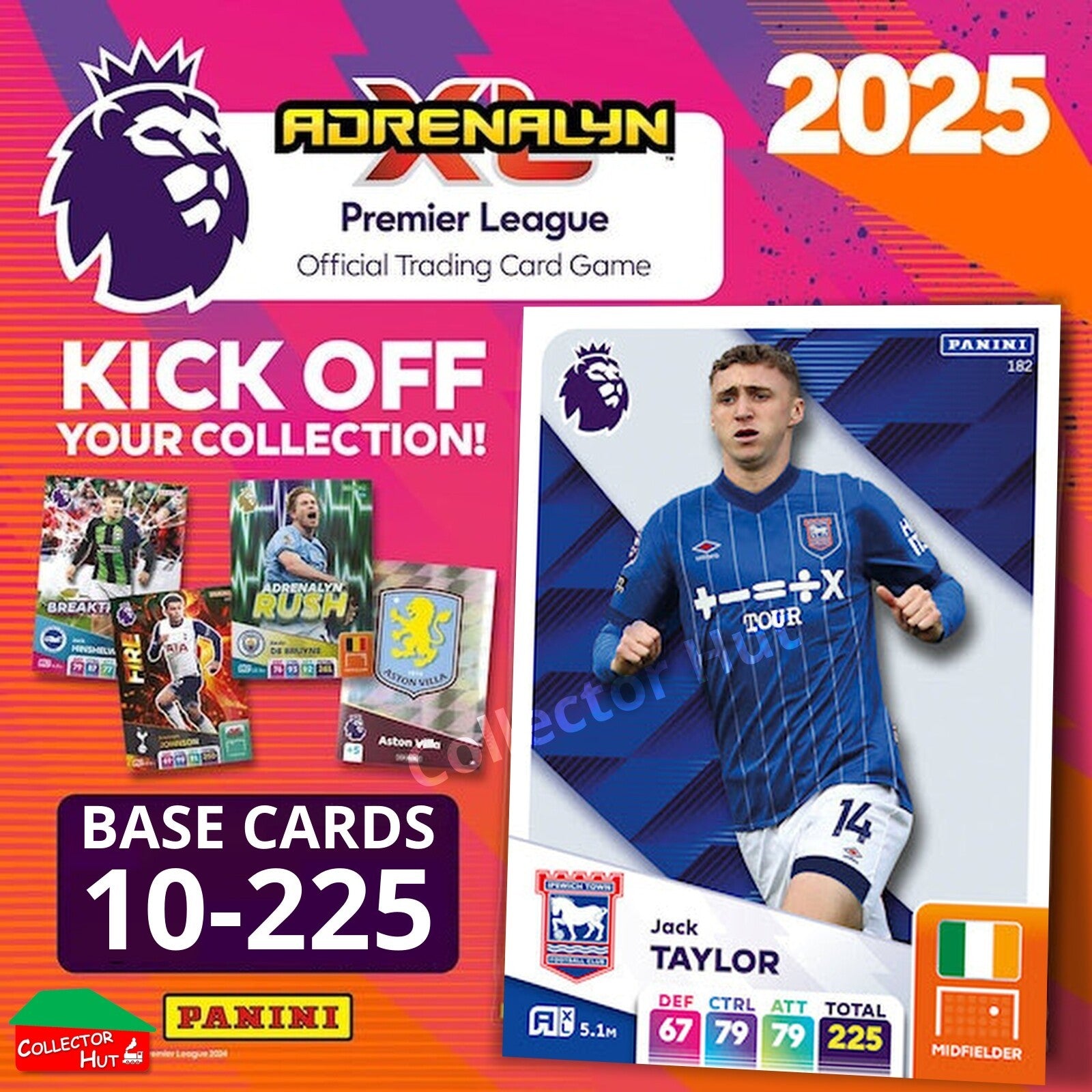 Panini Adrenalyn XL Premier League 2025 2024/25 Base & Foils #10-225