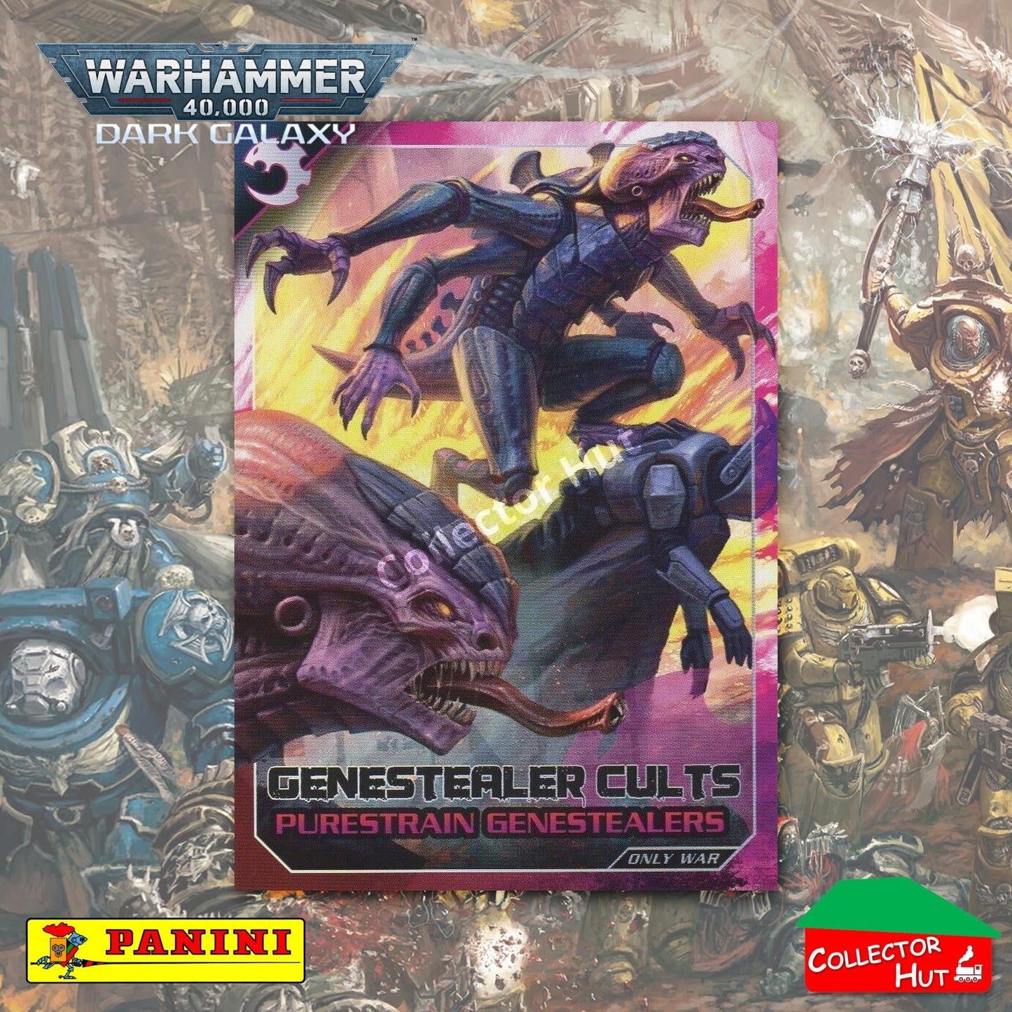 PANINI Warhammer 40,000 Dark Galaxy Only War Base Trading Cards #1-225