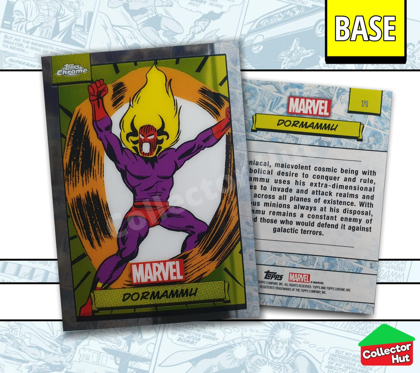 Marvel Topps Chrome 2024 Base Card Collection 1-150 YOU CHOOSE