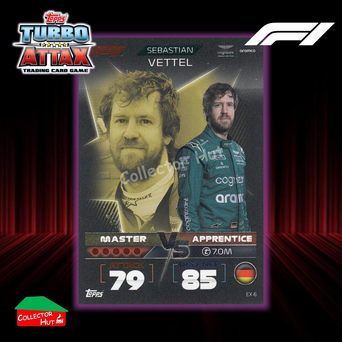 Topps Turbo Attax Formula 1 F1 2022 Limited Edition, 100 Club & Foil Cards