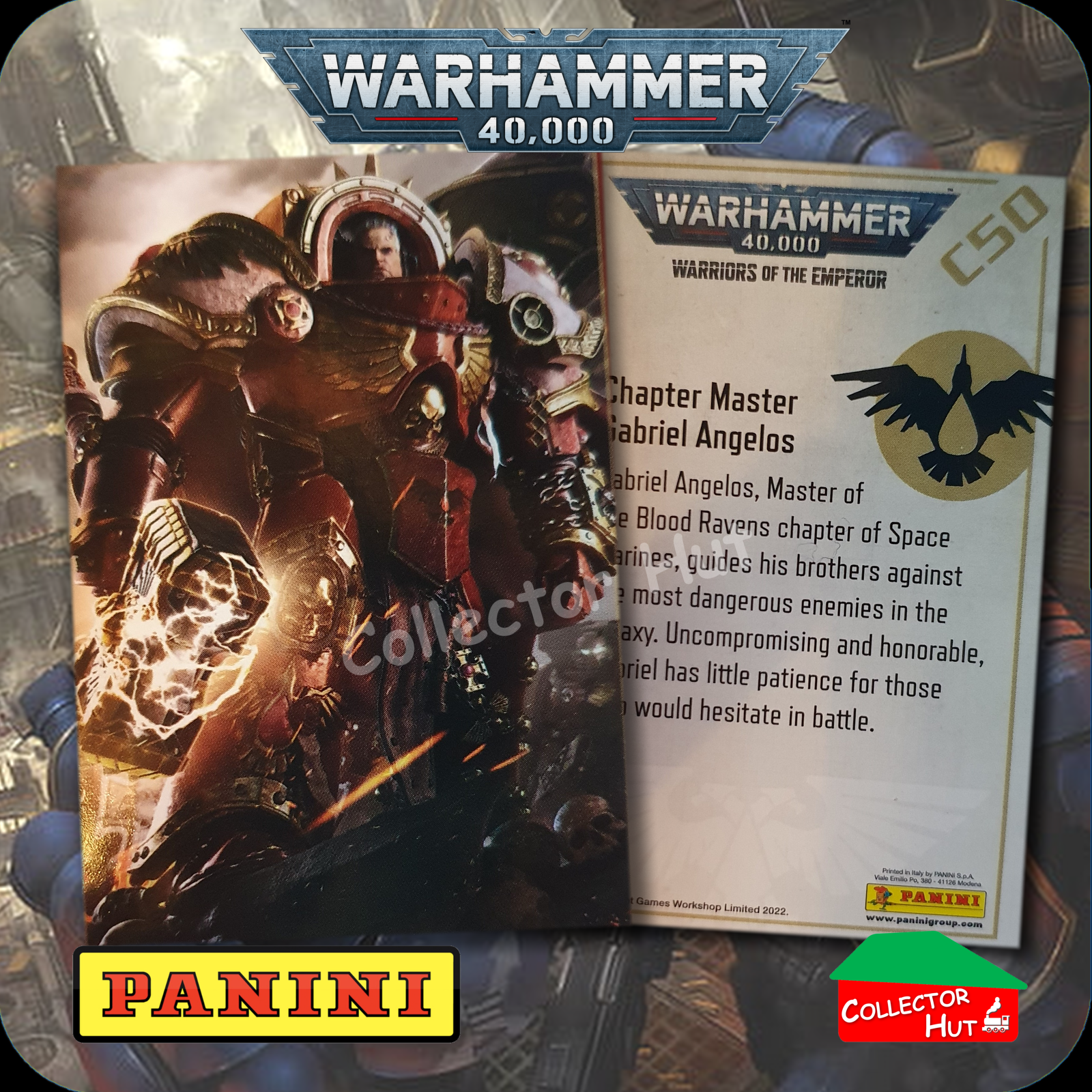 PANINI Warhammer 40,000 40k Warriors of the Emperor Trading Cards You Choose