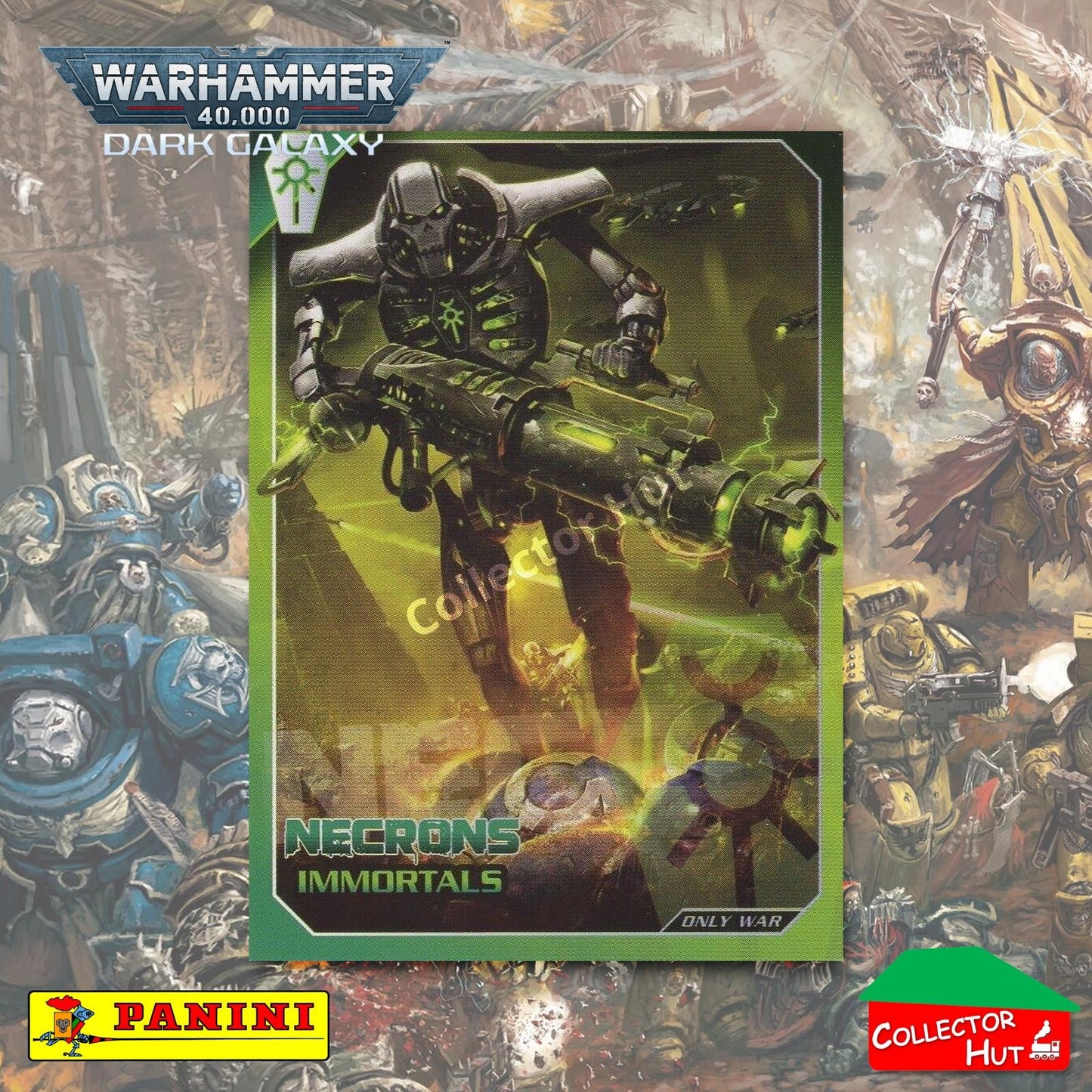 PANINI Warhammer 40,000 Dark Galaxy Only War Base Trading Cards #1-225