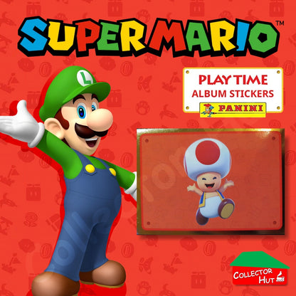 Panini Super Mario Playtime Limited Edition Cards & Parallel Stickers