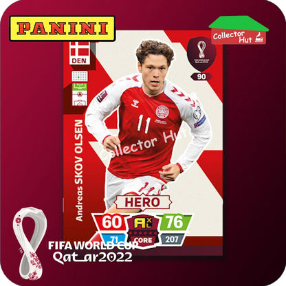 Panini Adrenalyn XL Qatar World Cup 2022 Trading Cards BASE SET #28-144