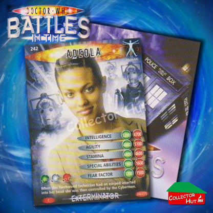 DOCTOR WHO Battles in Time #140-275 EXTERMINATOR RARE & COMMON Cards YOU CHOOSE