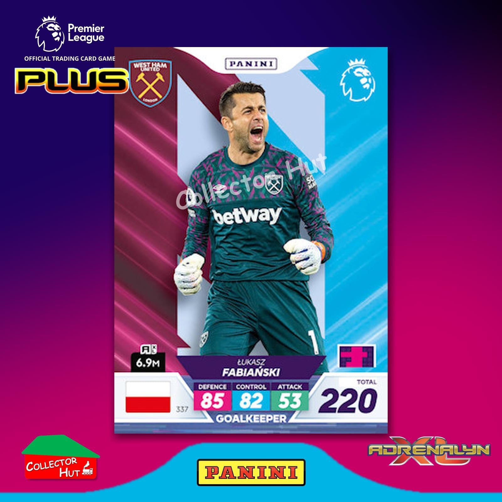 Panini Premier League Adrenalyn XL PLUS 2023 2022/23 Base Cards #190 - #369