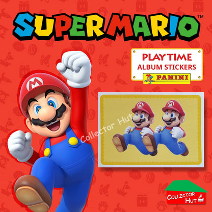 Panini Super Mario Playtime Sticker Collection Singles