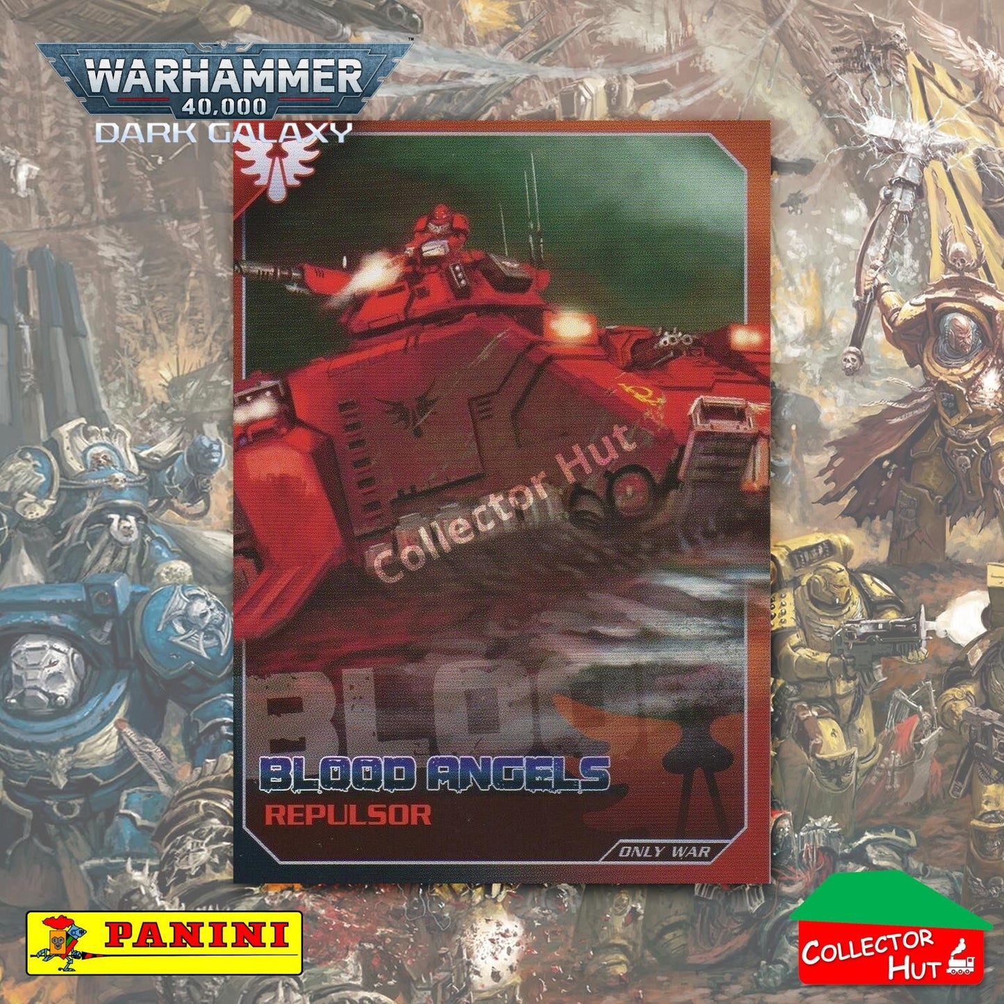 PANINI Warhammer 40,000 Dark Galaxy Only War Base Trading Cards #1-225