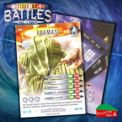 DOCTOR WHO Battles in Time #601-825 ULTIMATE MONSTERS RARE & COMMON Cards