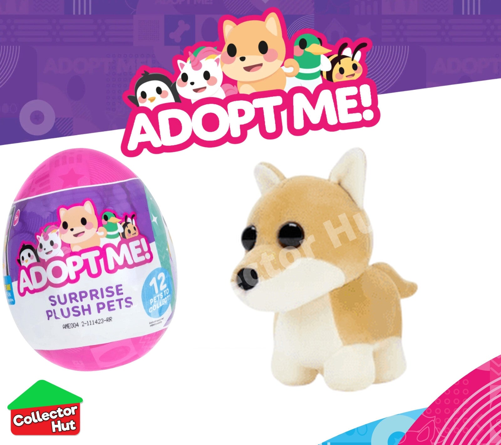 Adopt Me! Surprise Plush Pet Series 3 IDENTIFIED 13cm 5" Collectibles