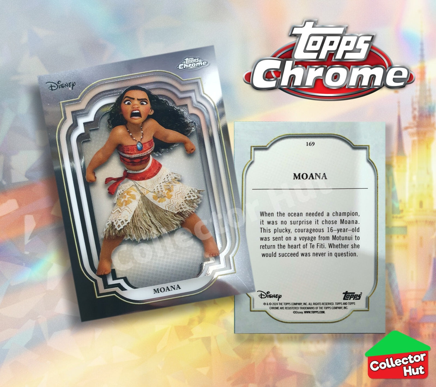 Disney Topps Chrome 2024 Base Cards 1-200 Pick Singles to Complete Your Set