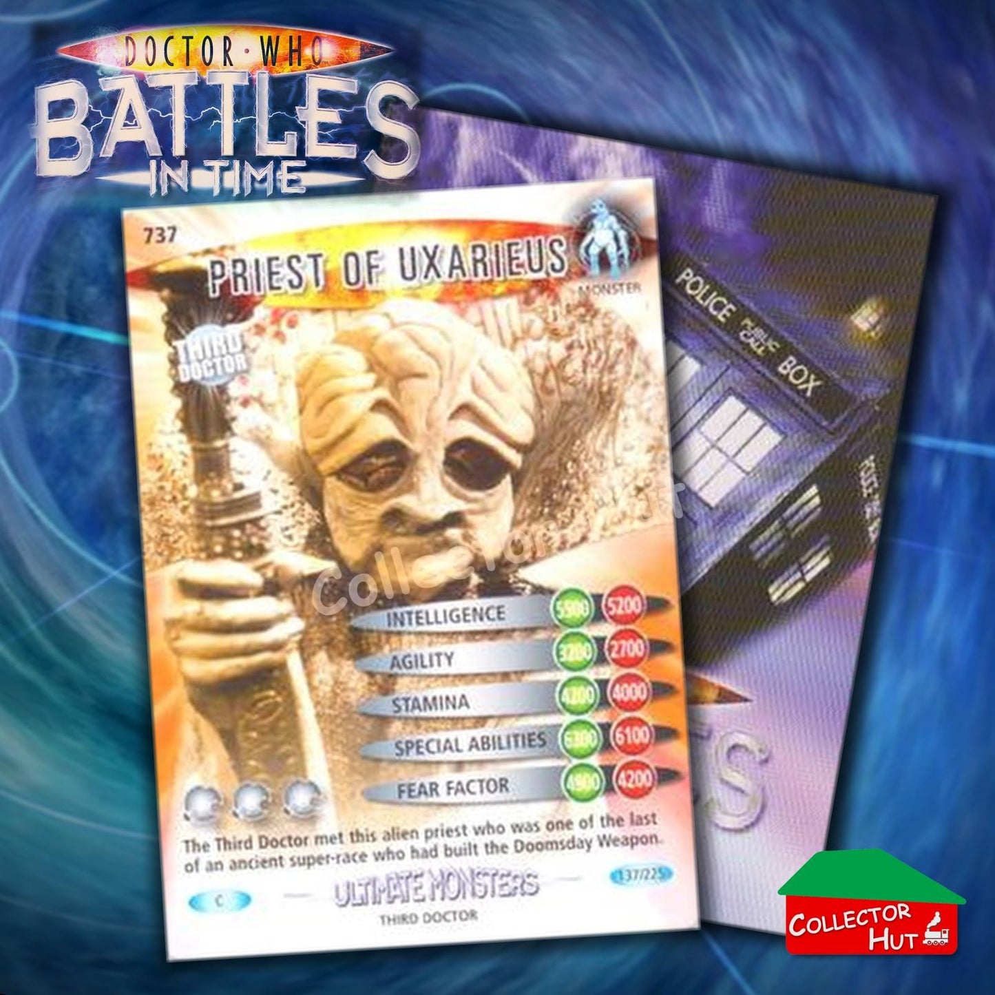 DOCTOR WHO Battles in Time #601-825 ULTIMATE MONSTERS RARE & COMMON Cards